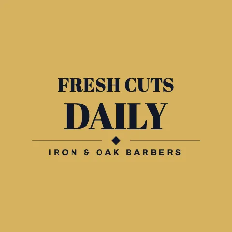 Barbershop slogan pillow template