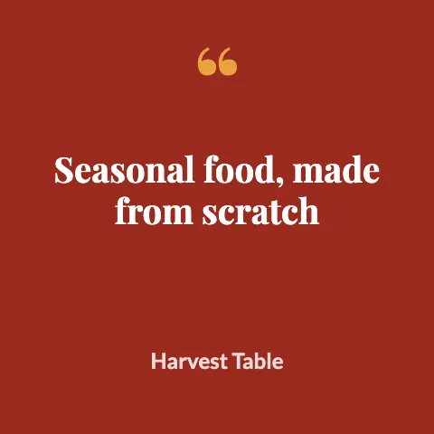 Restaurant quote pillow template