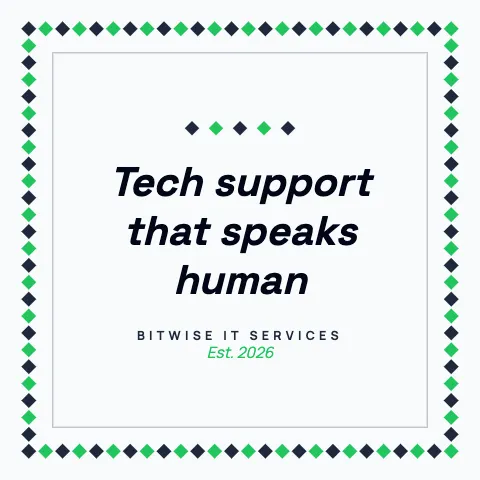 IT & tech services cross-stitch sampler pillow template