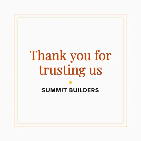 Contractor & construction thank you pillow template