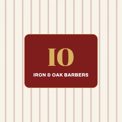Barbershop ticking pillow template