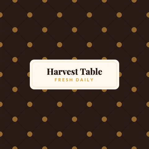 Restaurant tufted pillow template
