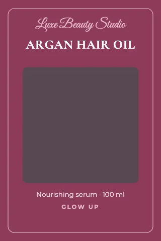 Salon & spa full colour packaging template