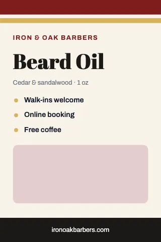 Barbershop stripes packaging template