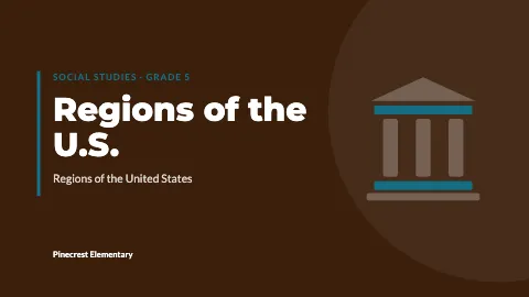 Social studies professional lecture presentation template