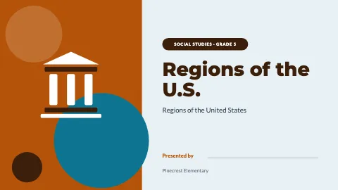 Social studies student project kit presentation template