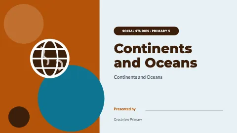 Social studies student project kit presentation template