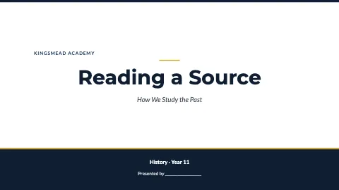 High school thesis defense presentation template