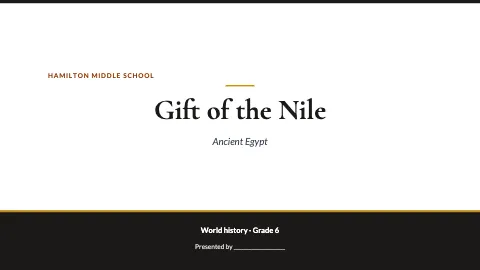 World history thesis defense presentation template
