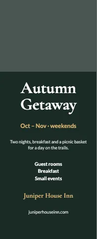 Hotel & B&B event event display template