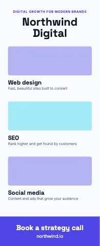 Tech & agency photo stack event display template