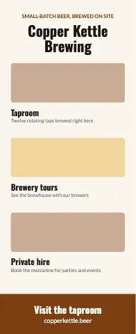 Brewery & bar photo stack event display template