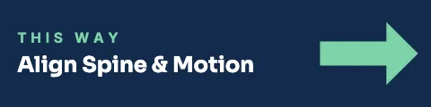 Chiropractic & physio arrow sign rider template