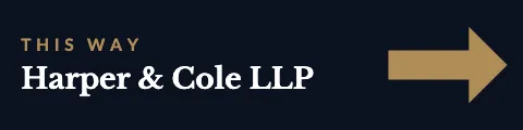 Law & finance arrow sign rider template