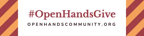 Nonprofit & charity hashtag sign rider template