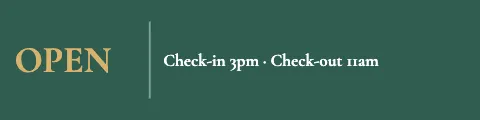 Hotel & B&B open hours sign rider template