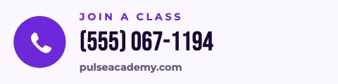 Dance studio call icon sign rider template