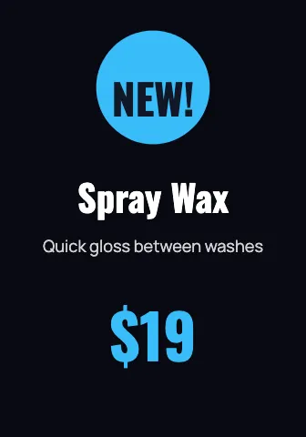 Auto detailing new item shelf talker template