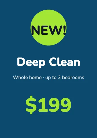 Cleaning services new item shelf talker template