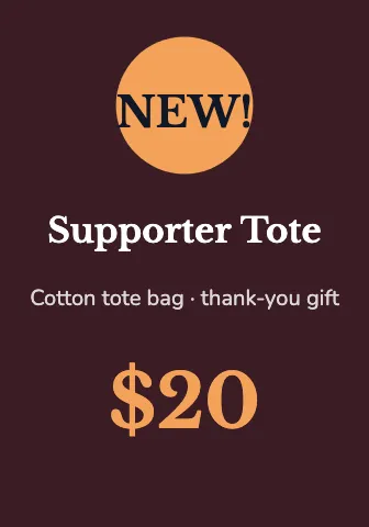 Nonprofit & charity new item shelf talker template