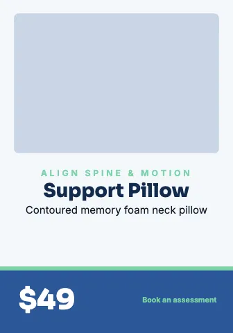 Chiropractic & physio photo & price shelf talker template