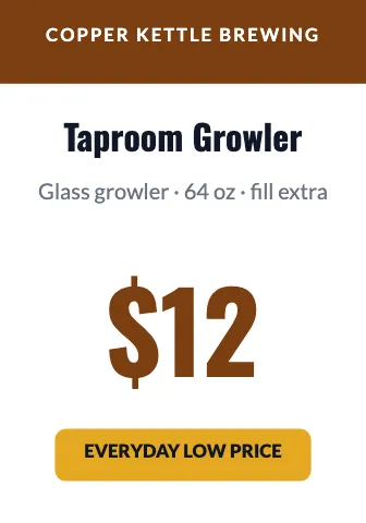 Brewery & bar price tag shelf talker template