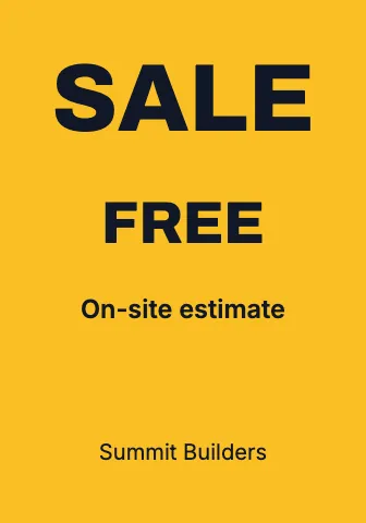 Contractor & construction sale shelf talker template