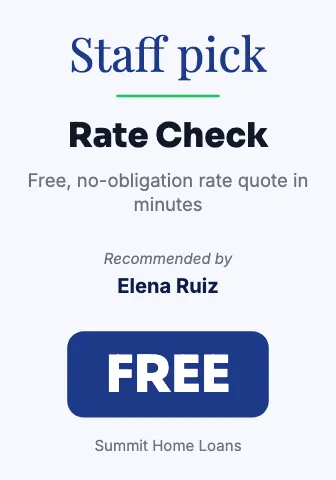 Mortgage & lending staff pick shelf talker template