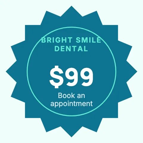Medical & dental starburst sticker template