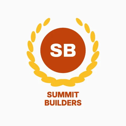 Contractor & construction laurel sticker template