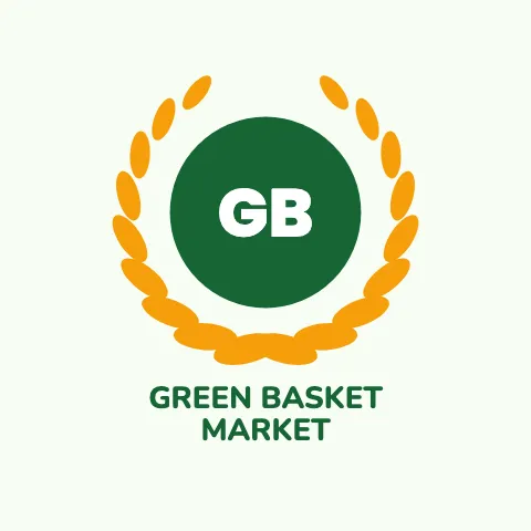 Grocery & market laurel sticker template