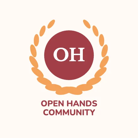 Nonprofit & charity laurel sticker template
