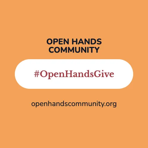 Nonprofit & charity hashtag pill sticker template