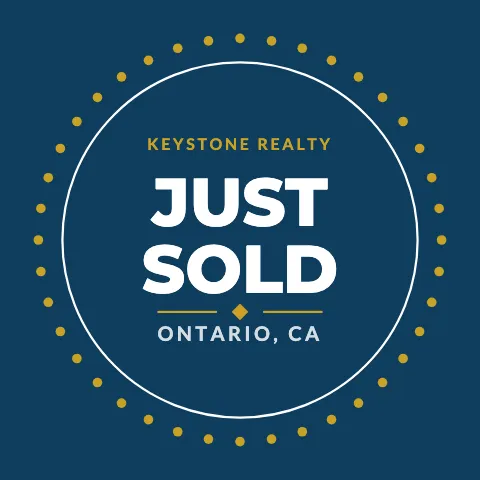 Real estate stitched badge sticker template