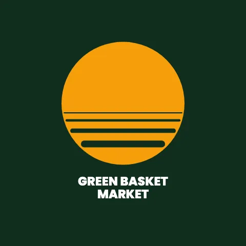 Grocery & market sunset sticker template