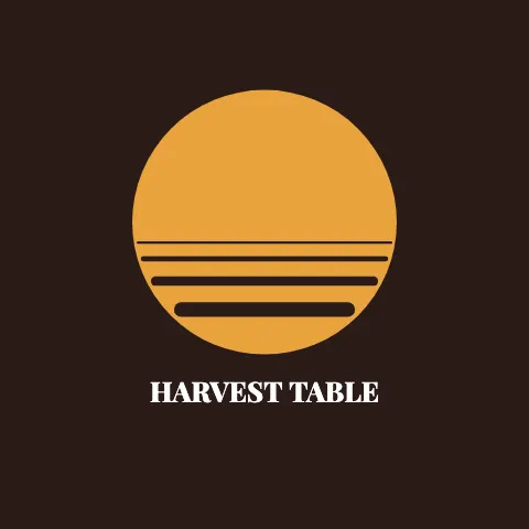 Restaurant sunset sticker template