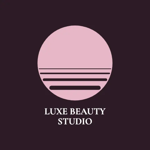 Salon & spa sunset sticker template
