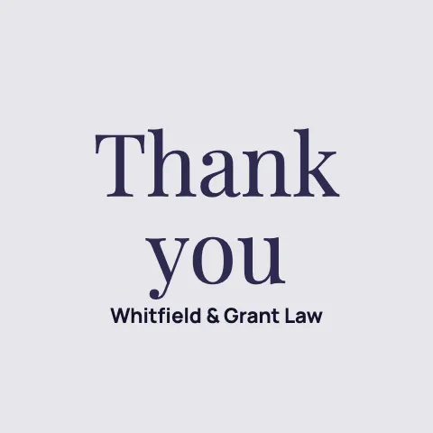 Law firm thank you sticker template