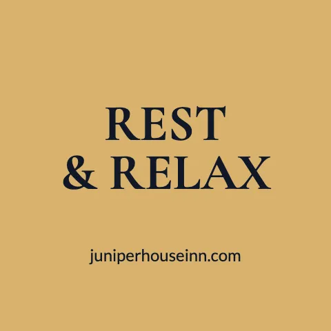 Hotel & B&B bold word sticker template