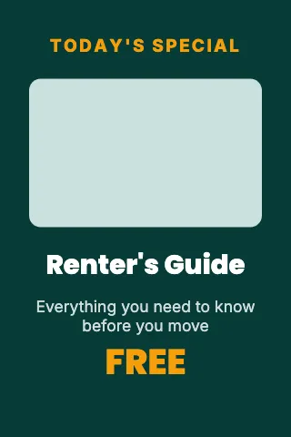 Property management today's special table tent template
