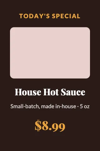 Restaurant today's special table tent template