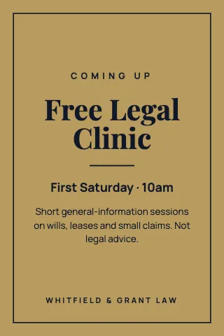 Law firm what's on table tent template