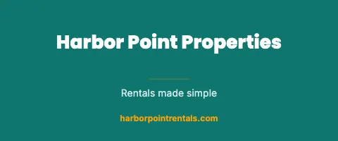 Property management centred logo tablecloth template
