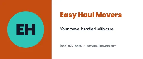 Moving company split tablecloth template