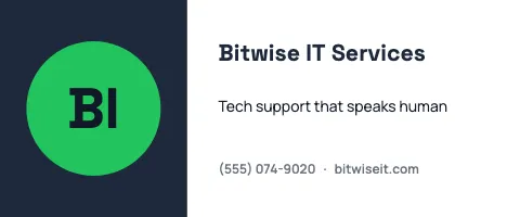 IT & tech services split tablecloth template