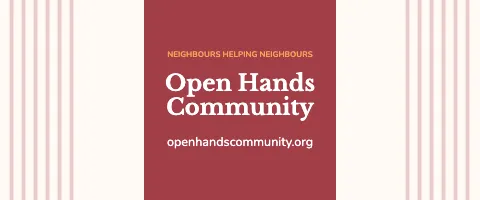 Nonprofit & charity centre panel tablecloth template