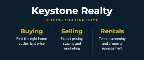 Real estate service row tablecloth template