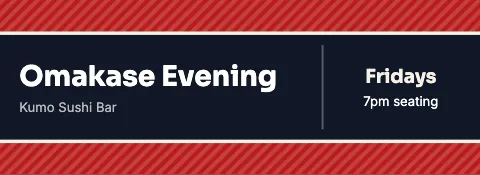 Sushi bar festival band ticket template