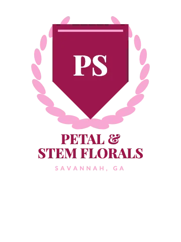 Florist shield crest T-shirt template