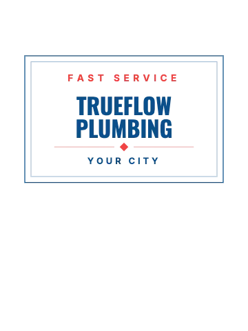 Plumbing & HVAC vintage frame T-shirt template